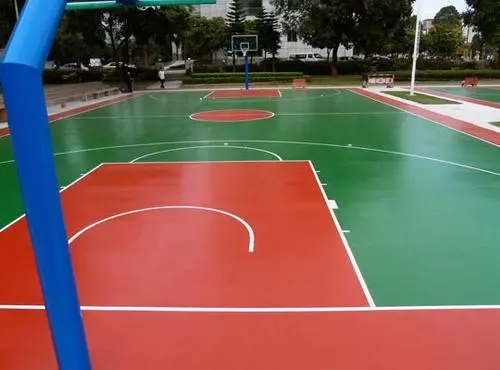陵水球场地面翻新,裂缝修重要性
